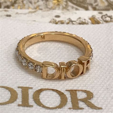 ehering dior|Dior ring that says.